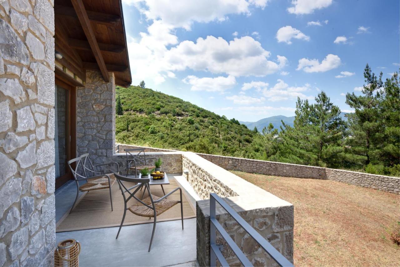 Amfikleia Chalet Exterior foto